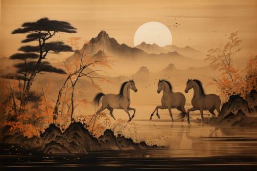 Embark on a mystical journey where elusive centaurs, with their ethereal grace, gallop through moonlit meadows.