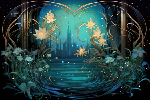 Delve into the realm of fantasy and witness the mesmerizing presence of elusive water elementals.