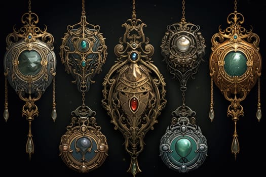 Deep within the realms of fantasy lie cursed amulets of forgotten sorcery, relics of a bygone era when magic ran rampant.