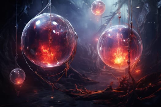 Immerse yourself in the realm of magic with this captivating illustration by a professional visual artist.