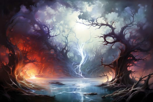 In the realm of fantasy, elemental chaos spirits are enigmatic beings that personify the raw and untamed powers of nature.