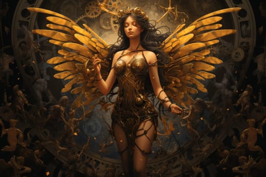Step into a world where fantasy and mechanics intertwine, and witness the marvel of clockwork fairies.