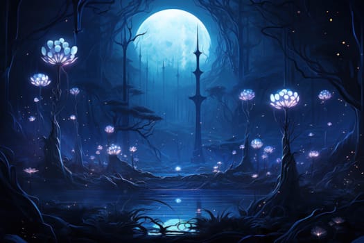 Enter the realm of fantasy and behold the enchanting presence of ethereal moonlight sprites.