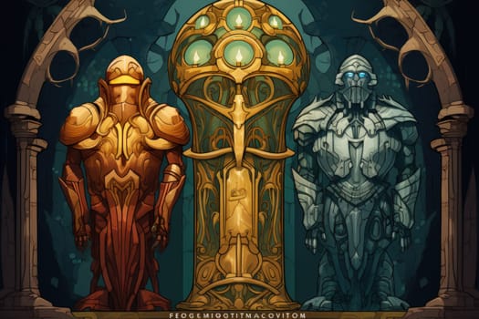 In the realm of fantasy, ancient golems stand as remarkable creations of mystical craftsmanship.