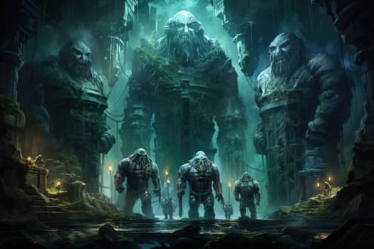 In the realm of fantasy, ancient golems stand as remarkable creations of mystical craftsmanship.