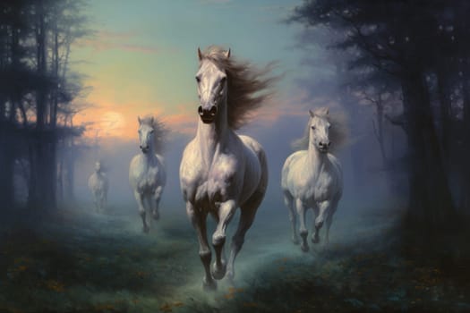 Embark on a mystical journey where elusive centaurs, with their ethereal grace, gallop through moonlit meadows.