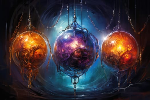 Immerse yourself in the realm of magic with this captivating illustration by a professional visual artist.
