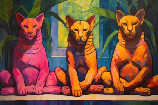 Delve into a realm of mystery and intrigue, where enigmatic sphinxes reign as guardians of ancient secrets.