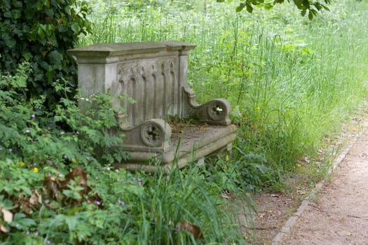 Stone bench
