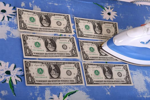 ironing dollars