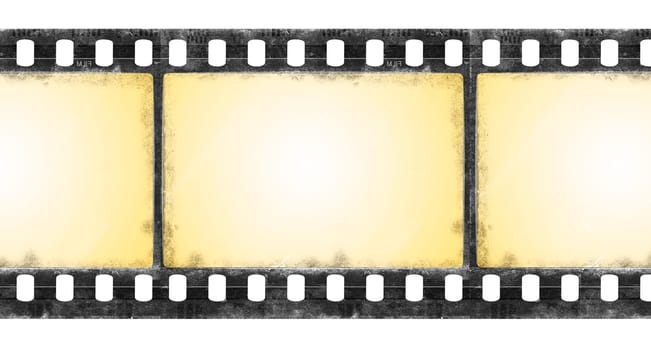 grunge film frames