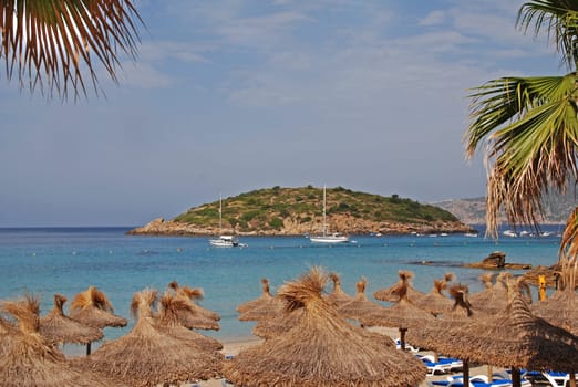 Bathing bay in Mallorca