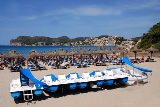 Bathing bay in Mallorca