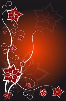 Frame Floral Template