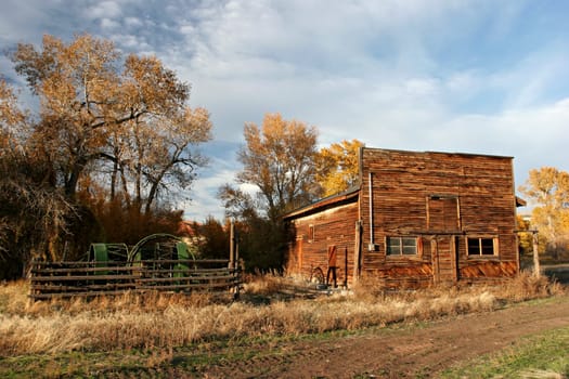 old farmhouse