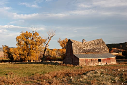abandoned barn