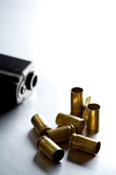bullets with gun
