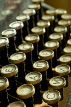 Old typewriter