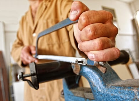 carpenter at work
