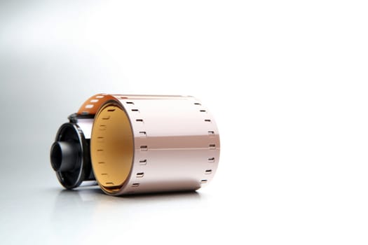 film roll closeup