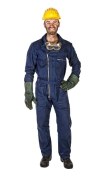 isolated labourer