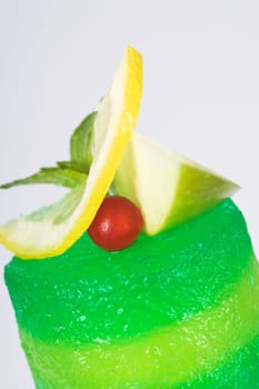 Lemon on ice