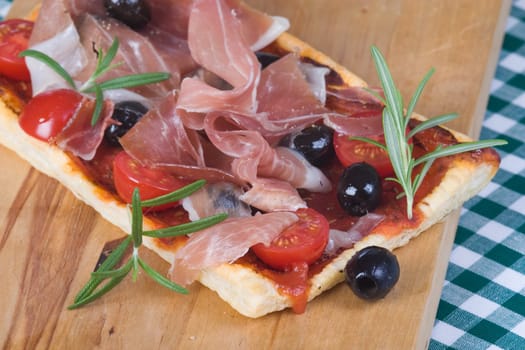Fresh pizza