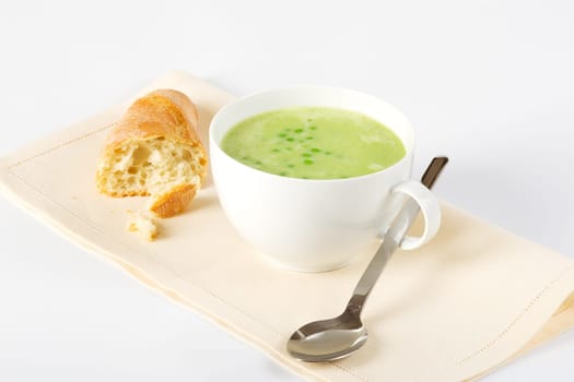 Pea soup