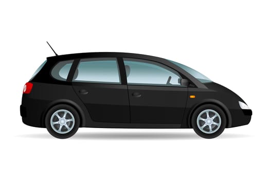 Black Minivan