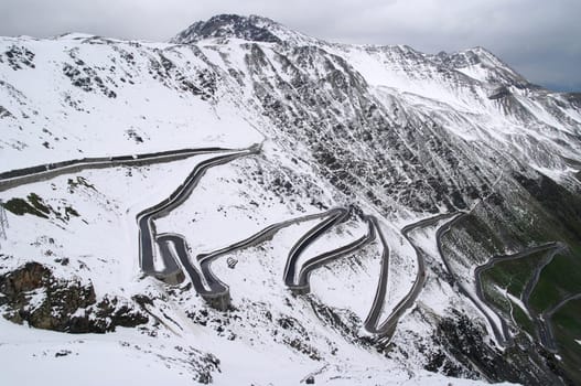 Stelvio Pass,road,South Tyrol