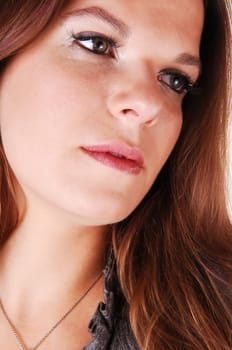 Pretty girls face.