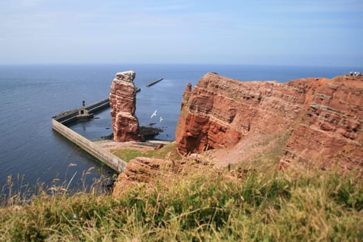Lange Anna on Heligoland