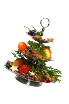 Christmas cake stand