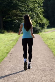 woman walking