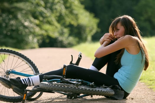accident on bicycle