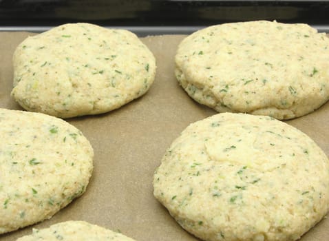 Potato and Herb Burger