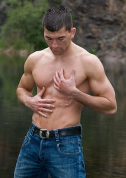 muscular man