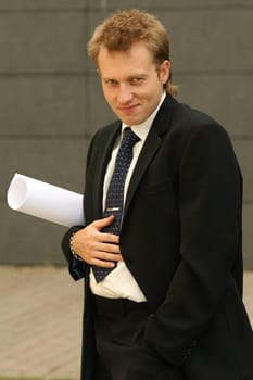 happy businessman