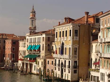 Gondolas in Venice
