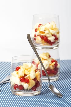 Biscuit with mascarpone