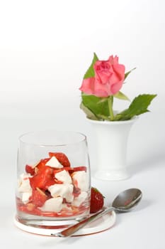Meringue rose