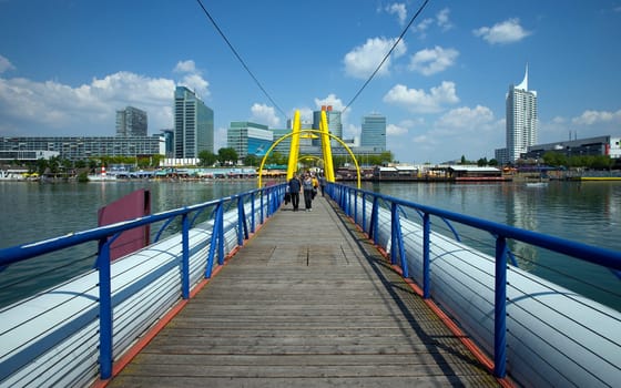 The Danube Island in Vienna