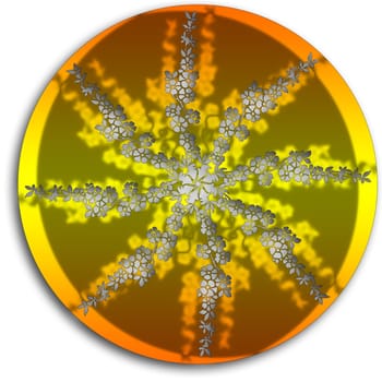 Design Element - Flower Circle