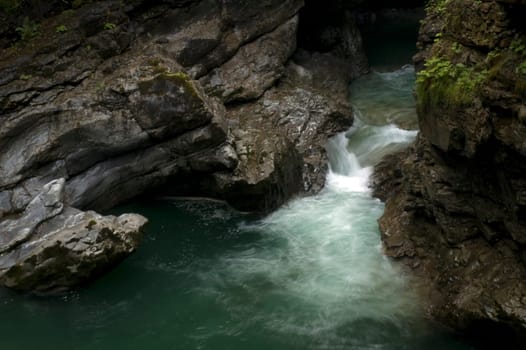The Breitach in the Breitach Gorge