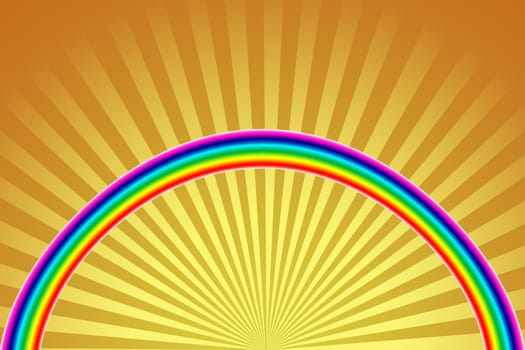 symbolic sunbeams