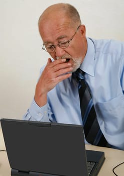 Senior at Labtop