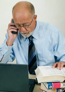 Senior at Labtop