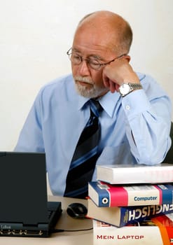 Senior at Labtop