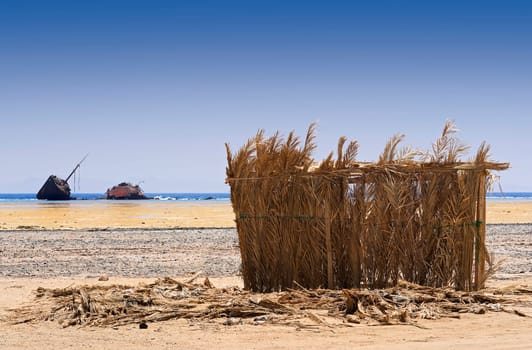 The Wreck and the Beach Hut