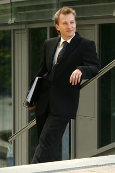 happy businessman